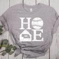 Vintage Baseball Home Nebraska State Outline Baseball Mom Women's Heather T-Shirt Athletic Heather