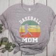 Vintage Baseball Mom Baseball Lover Women's Heather T-Shirt Athletic Heather