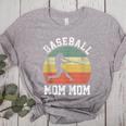Vintage Baseball Mom Mom Baseball Lover Women's Heather T-Shirt Athletic Heather