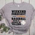 Weekend Forecast Baseball Baseball Mom Women's Heather T-Shirt Athletic Heather Weekend Forecast Baseball Baseball Mom Women's Heather T-Shirt Athletic Heather