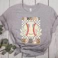 Women Kids Baseball Game Day Vibes Smile Baseball Mom Women's Heather T-Shirt Athletic Heather Women Kids Baseball Game Day Vibes Smile Baseball Mom Women's Heather T-Shirt Athletic Heather