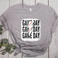 Womens Baseball Mom Leopard Game Day Mother's Day Women's Heather T-Shirt Athletic Heather Womens Baseball Mom Leopard Game Day Mother's Day Women's Heather T-Shirt Athletic Heather