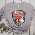Womens Baseball Mom Mama Mother's In My Baseball Mom Era Women's Heather T-Shirt Athletic Heather Womens Baseball Mom Mama Mother's In My Baseball Mom Era Women's Heather T-Shirt Athletic Heather