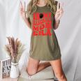 In My Baseball Mom Era Red Women's Heather T-Shirt Heather Olive In My Baseball Mom Era Red Women's Heather T-Shirt Heather Olive