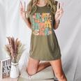 In My Baseball Mom Era Women's Heather T-Shirt Heather Olive
