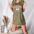 I Am A Baseball Mom With A Hood Playlist Women's Heather T-Shirt Heather Olive