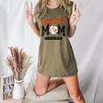 Baseball Mom Orange Varsity Baseball Mama Cute Mother's Day Women's Heather T-Shirt Heather Olive