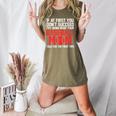 What Your Baseball Mom Told You The First Time Baseball Women's Heather T-Shirt Heather Olive