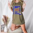 Baseball Mom Traits For Great Mothers Grey And Blue Women's Heather T-Shirt Heather Olive