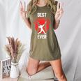 Best Baseball Mom Ever Baseball Women's Heather T-Shirt Heather Olive