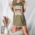 Crazy Proud Always Loud Baseball Mom Mother's Day Women's Heather T-Shirt Heather Olive Crazy Proud Always Loud Baseball Mom Mother's Day Women's Heather T-Shirt Heather Olive
