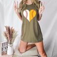 Cute Love Baseball Fast Pitch Softball Heart Baseball Mom Women's Heather T-Shirt Heather Olive Cute Love Baseball Fast Pitch Softball Heart Baseball Mom Women's Heather T-Shirt Heather Olive