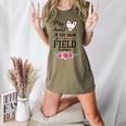 My Heart Is On That Field Ball Nana Baseball Mom Women's Heather T-Shirt Heather Olive My Heart Is On That Field Ball Nana Baseball Mom Women's Heather T-Shirt Heather Olive
