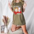Hot Mess Always Stressed Baseball Mom Women's Heather T-Shirt Heather Olive Hot Mess Always Stressed Baseball Mom Women's Heather T-Shirt Heather Olive