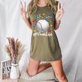 Messy Ball Puzzle Baseball Mom Life Autism Awareness Month Women's Heather T-Shirt Heather Olive
