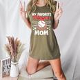 Mother's Day Baseball Mom Women's Heather T-Shirt Heather Olive Mother's Day Baseball Mom Women's Heather T-Shirt Heather Olive