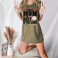 Proud Mom Of An Awesome Baseball Baseball Mom Women's Heather T-Shirt Heather Olive Proud Mom Of An Awesome Baseball Baseball Mom Women's Heather T-Shirt Heather Olive
