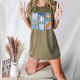 Stamps Coquette Bow Baseball Kids Youth Girls Baseball Mom Women's Heather T-Shirt Heather Olive