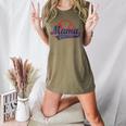 Vintage Baseball Mom Of The Rookies Women's Heather T-Shirt Heather Olive Vintage Baseball Mom Of The Rookies Women's Heather T-Shirt Heather Olive