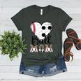 Ball Mom Heart Soccer Baseball Mom Women's Heather T-Shirt Heather Forest Ball Mom Heart Soccer Baseball Mom Women's Heather T-Shirt Heather Forest