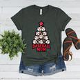 Baseball Christmas Tree Proud Baseball Mom Tee Women's Heather T-Shirt Heather Forest Baseball Christmas Tree Proud Baseball Mom Tee Women's Heather T-Shirt Heather Forest