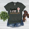 Baseball Lola Women BallPark Lola Baseball Mom Mother's Day Women's Heather T-Shirt Heather Forest Baseball Lola Women BallPark Lola Baseball Mom Mother's Day Women's Heather T-Shirt Heather Forest