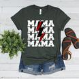 Baseball Mama Baseball Mom Women's Heather T-Shirt Heather Forest