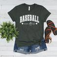 Baseball Mom Attitude Cute Baseball Mom's Sport And Athletic Premium Women's Heather T-Shirt Heather Forest