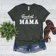 Baseball Mom Design Women's Heather T-Shirt Heather Forest