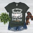 Baseball Mom We Don´t Just Look Crazy Baseball Player Women's Heather T-Shirt Heather Forest Baseball Mom We Don´t Just Look Crazy Baseball Player Women's Heather T-Shirt Heather Forest