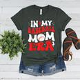 In My Baseball Mom Era Cute Groovy Baseball Women's Heather T-Shirt Heather Forest In My Baseball Mom Era Cute Groovy Baseball Women's Heather T-Shirt Heather Forest