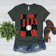 In My Baseball Mom Era Groovy Mom Women's Heather T-Shirt Heather Forest In My Baseball Mom Era Groovy Mom Women's Heather T-Shirt Heather Forest