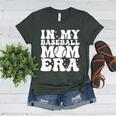 In My Baseball Mom Era Baseball Mama Mother's Day Women's Heather T-Shirt Heather Forest In My Baseball Mom Era Baseball Mama Mother's Day Women's Heather T-Shirt Heather Forest