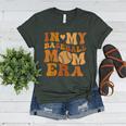 In My Baseball Mom Era For Mama Women's Heather T-Shirt Heather Forest In My Baseball Mom Era For Mama Women's Heather T-Shirt Heather Forest