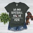 In My Baseball Mom Era Proud Baseball Mom Gameday Women's Heather T-Shirt Heather Forest In My Baseball Mom Era Proud Baseball Mom Gameday Women's Heather T-Shirt Heather Forest
