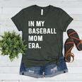 In My Baseball Mom Era Son Baseball Player Pitcher Catcher Women's Heather T-Shirt Heather Forest In My Baseball Mom Era Son Baseball Player Pitcher Catcher Women's Heather T-Shirt Heather Forest