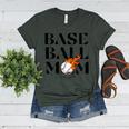 Baseball Mom Game Day Game Day Women's Heather T-Shirt Heather Forest