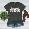 Baseball Mom Game Day Women's Heather T-Shirt Heather Forest Baseball Mom Game Day Women's Heather T-Shirt Heather Forest