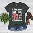 Baseball Mom Heart Ball Graphic Mother's Day Women's Heather T-Shirt Heather Forest