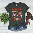 Baseball Mom Heart Baseball Mama Mother's Day Women's Heather T-Shirt Heather Forest Baseball Mom Heart Baseball Mama Mother's Day Women's Heather T-Shirt Heather Forest