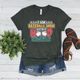 I Am A Baseball Mom With A Hood Playlist Premium Women's Heather T-Shirt Heather Forest I Am A Baseball Mom With A Hood Playlist Premium Women's Heather T-Shirt Heather Forest