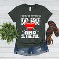 Baseball Mom Humor I Teach My Kids To Hit And Steal Women's Heather T-Shirt Heather Forest Baseball Mom Humor I Teach My Kids To Hit And Steal Women's Heather T-Shirt Heather Forest
