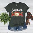 Baseball Mom Leopard Game Day Mom Life Mother's Day Women's Heather T-Shirt Heather Forest Baseball Mom Leopard Game Day Mom Life Mother's Day Women's Heather T-Shirt Heather Forest