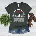 Baseball Mom Leopard Print Baseball Game Day For Mama Women's Heather T-Shirt Heather Forest Baseball Mom Leopard Print Baseball Game Day For Mama Women's Heather T-Shirt Heather Forest