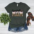 Baseball Mom Leopard Game Day Vibes Baseball Mama Women's Heather T-Shirt Heather Forest Baseball Mom Leopard Game Day Vibes Baseball Mama Women's Heather T-Shirt Heather Forest