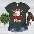 Baseball Mom Leopard Heart Mother's Day Girls Women's Heather T-Shirt Heather Forest Baseball Mom Leopard Heart Mother's Day Girls Women's Heather T-Shirt Heather Forest