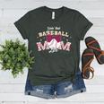 Baseball Mom Livin That Baseball Mom Life Women's Heather T-Shirt Heather Forest Baseball Mom Livin That Baseball Mom Life Women's Heather T-Shirt Heather Forest