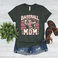Baseball Mom Mama Mother's Cat In My Baseball Mom Era Women's Heather T-Shirt Heather Forest Baseball Mom Mama Mother's Cat In My Baseball Mom Era Women's Heather T-Shirt Heather Forest