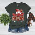 Baseball Mom Mama Mother's Day Leopard Sport Mom Mama Women's Heather T-Shirt Heather Forest Baseball Mom Mama Mother's Day Leopard Sport Mom Mama Women's Heather T-Shirt Heather Forest