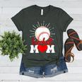 Baseball Mom Mama Mother's Day Sport Lover Women's Heather T-Shirt Heather Forest Baseball Mom Mama Mother's Day Sport Lover Women's Heather T-Shirt Heather Forest